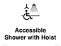 DV10678: Accessible Shower with Hoist