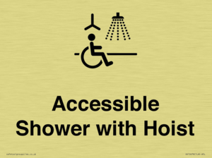 DV10678: Accessible Shower with Hoist
