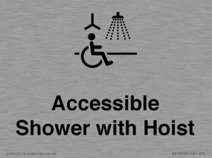 DV10678: Accessible Shower with Hoist