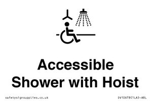 DV10678: Accessible Shower with Hoist