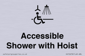 DV10678: Accessible Shower with Hoist