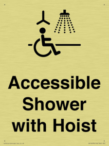 DV10678: Accessible Shower with Hoist