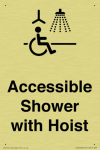DV10678: Accessible Shower with Hoist