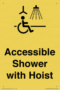 DV10678: Accessible Shower with Hoist