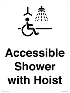 DV10678: Accessible Shower with Hoist