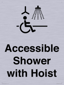 DV10678: Accessible Shower with Hoist