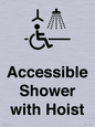 DV10678: Accessible Shower with Hoist