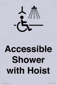 DV10678: Accessible Shower with Hoist