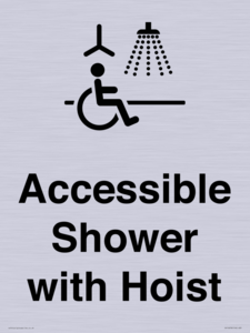 DV10678: Accessible Shower with Hoist
