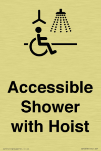 DV10678: Accessible Shower with Hoist