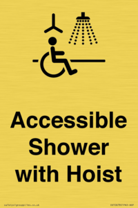 DV10678: Accessible Shower with Hoist