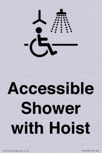 DV10678: Accessible Shower with Hoist