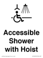 DV10678: Accessible Shower with Hoist