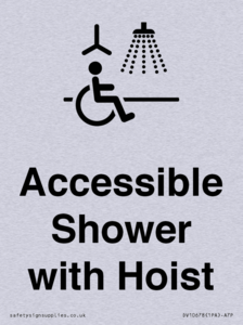 DV10678: Accessible Shower with Hoist