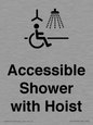 DV10678: Accessible Shower with Hoist