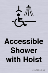 DV10678: Accessible Shower with Hoist