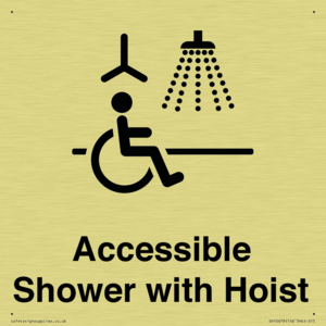 DV10678: Accessible Shower with Hoist