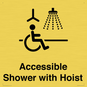 DV10678: Accessible Shower with Hoist