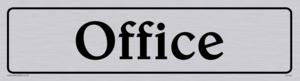 DV1073: office - door sign