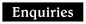 DV1080: enquiries - door sign