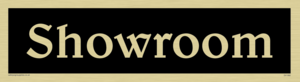 DV1082: showroom - sign