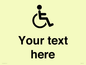 DV10850: Custom information: disabled
