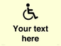 DV10850: Custom information: disabled