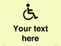 DV10850: Custom information: disabled