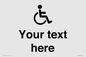 DV10850: Custom information: disabled