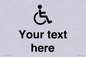 DV10850: Custom information: disabled