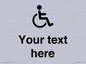 DV10850: Custom information: disabled