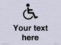DV10850: Custom information: disabled
