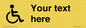 DV10850: Custom information: disabled