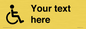 DV10850: Custom information: disabled