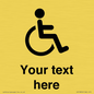 DV10850: Custom information: disabled