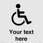 DV10850: Custom information: disabled