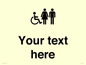 DV10852: Custom information: disabled female and male