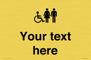 DV10852: Custom information: disabled female and male