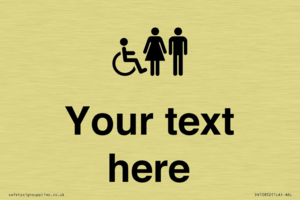 DV10852: Custom information: disabled female and male