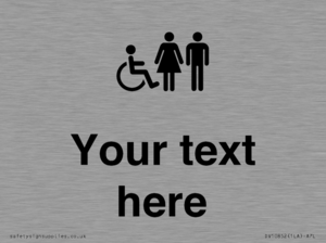 DV10852: Custom information: disabled female and male