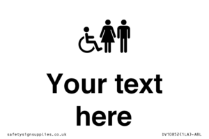 DV10852: Custom information: disabled female and male