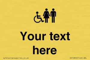 DV10852: Custom information: disabled female and male