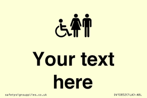 DV10852: Custom information: disabled female and male