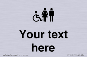 DV10852: Custom information: disabled female and male