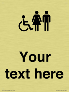 DV10852: Custom information: disabled female and male