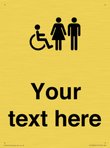 DV10852: Custom information: disabled female and male