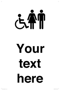 DV10852: Custom information: disabled female and male