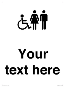 DV10852: Custom information: disabled female and male