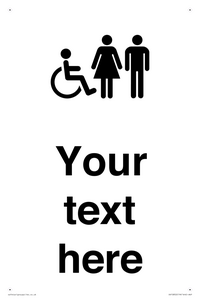 DV10852: Custom information: disabled female and male