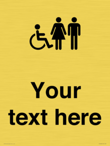 DV10852: Custom information: disabled female and male